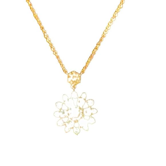 Eliot Danori Cubic Zirconia & Crystal Snowflake Pendant Necklace - Picture 4 of 5